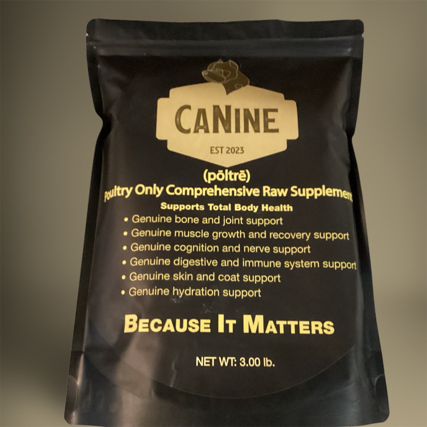 Pöltrē: Chicken only Raw Nutritional Supplement (1/2 Case)*