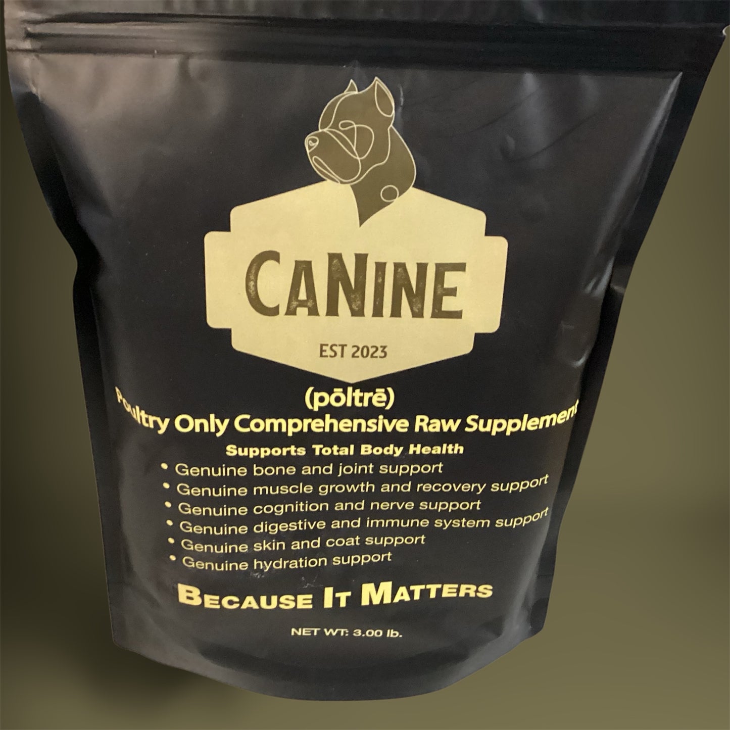 Pöltrē: Chicken only Raw Nutritional Supplement (1/2 Case)*